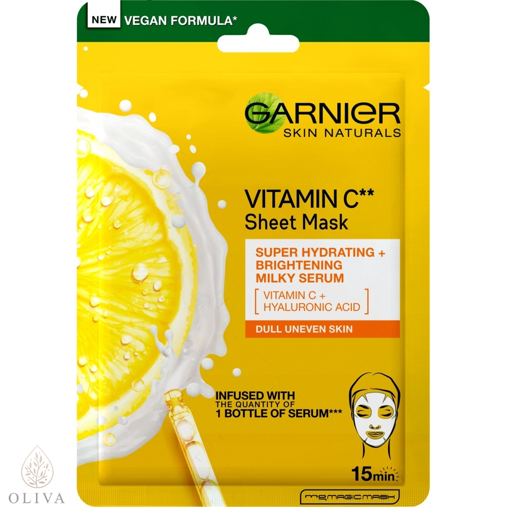 GARNIER Skin naturals maska u maramici s vitaminom C 28g