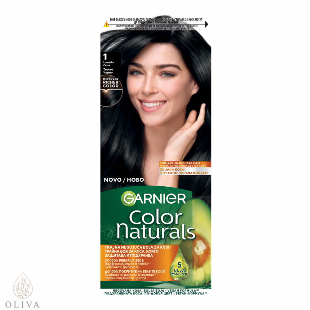 Garnier Color Naturals Creme Boja Za Kosu 1 Crna