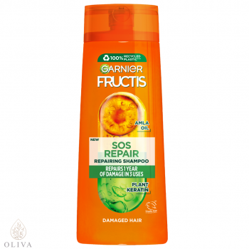 Garnier Fructis SOS Damage Eraser Šampon za unutrašnju obnovu oštećene kose 400ml