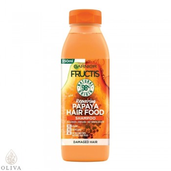 GARNIER Fructis hair food papaya šampon 350 ml