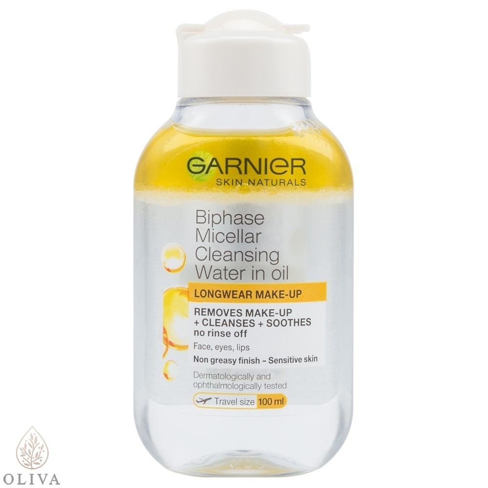 Garnier Skin Naturals Dvofazna Micelarna Voda Za Čišćenje Lica 100 Ml