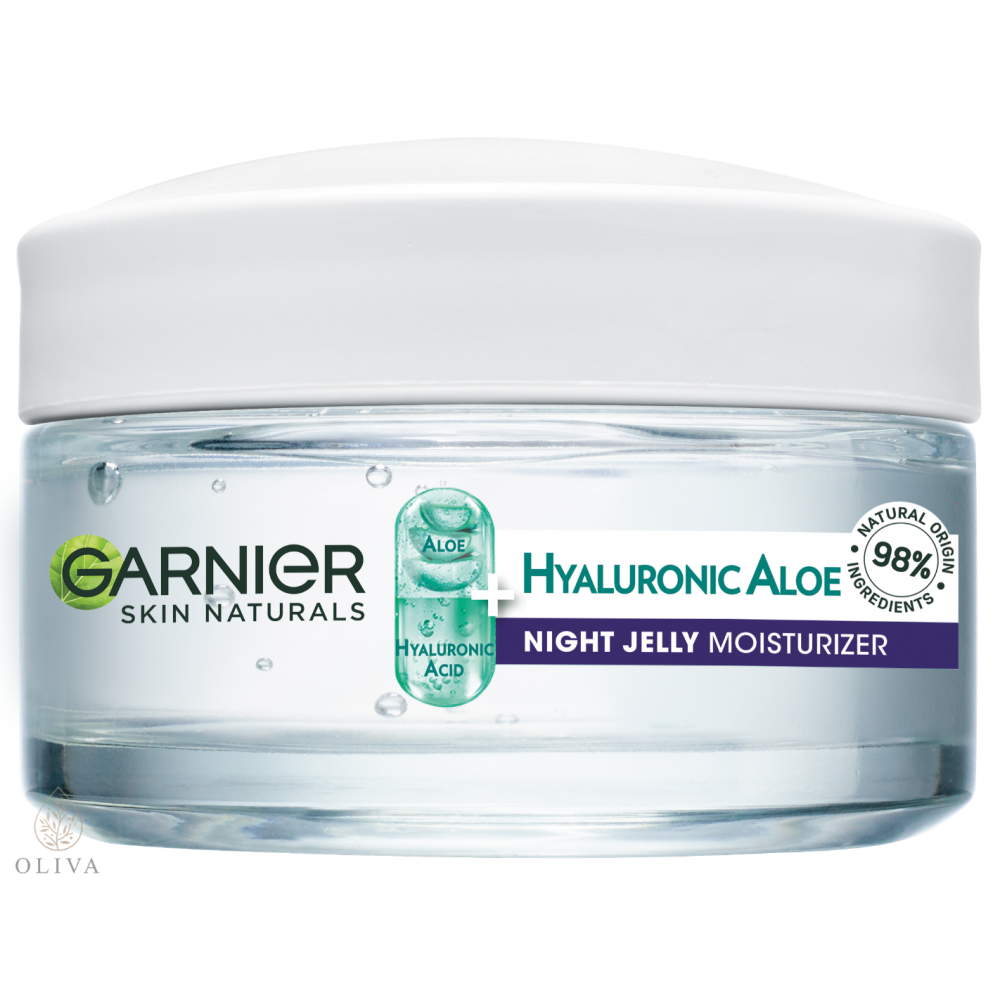 Garnier Skin Naturals Hyaluronic Aloe Jelly Noćni Hidrantni Gel 50 Ml