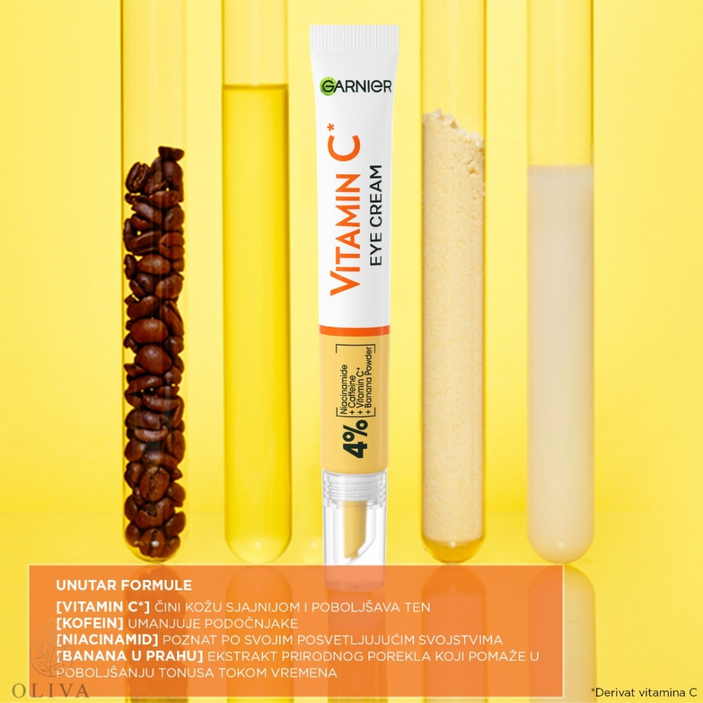 Garnier Skin Naturals Vitamin C Krema Za Područje Oko Očiju 15 Ml Garnier Skin Naturals Vitamin C Krema Za Područje Oko Očiju 15 Ml