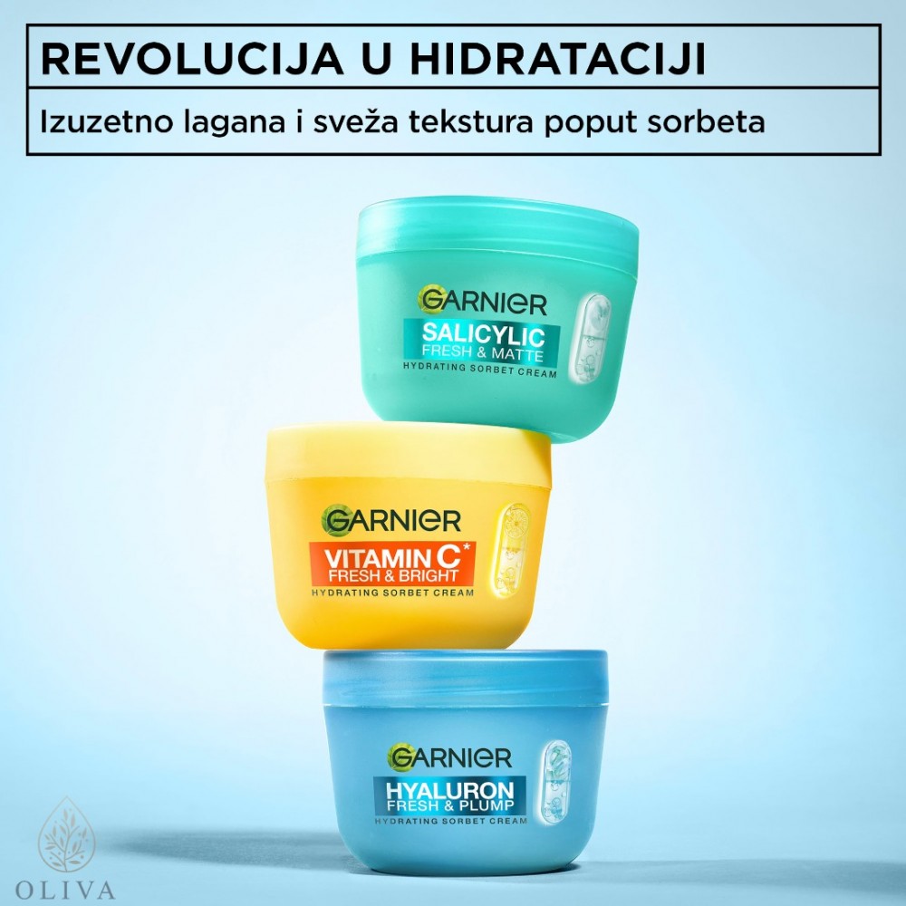 Garnier Hyaluron Sorbet Hidratantna Krema Za Lice 85 Ml