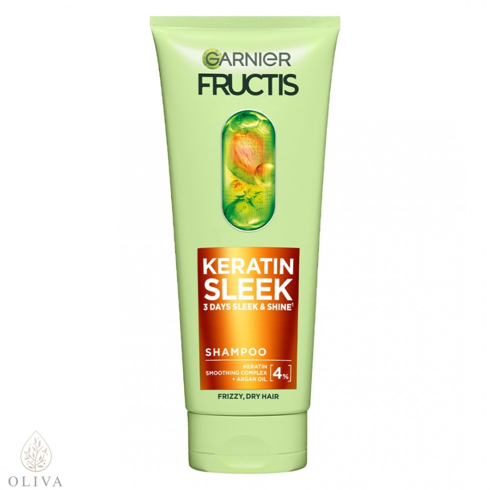 Garnier Fructis Keratin Sleek Šampon 200 Ml