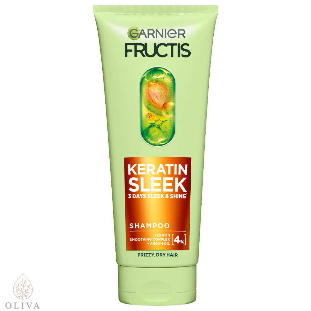 Garnier Fructis Keratin Sleek Šampon 200 Ml