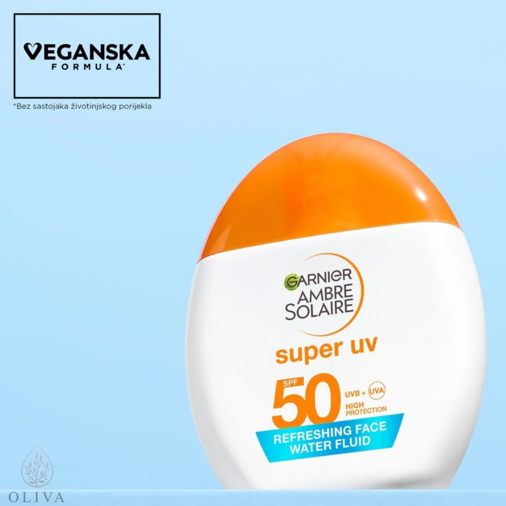 Garnier Ambre Solaire Super Uv Fluid Za Lice Spf 50 40 Ml