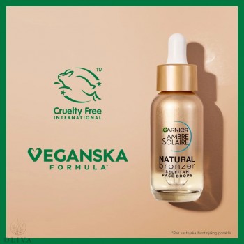 Garnier Ambre Solaire Natural Bronzer serum za samopotamnjivanje 30 ml