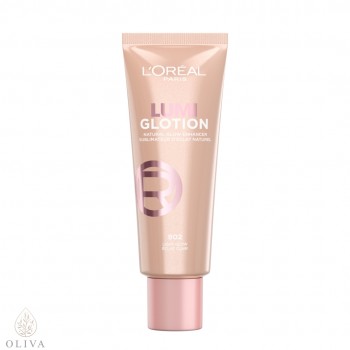 L'Oréal Paris Lumi Glotion tečni puder za naglašavanje sjaja 902 light glow​