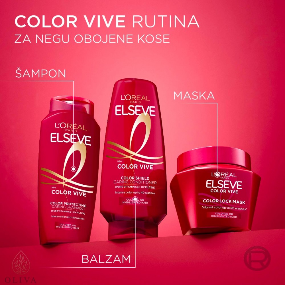 Loreal Paris Elseve Color Vive Maska Za Kosu 300 Ml