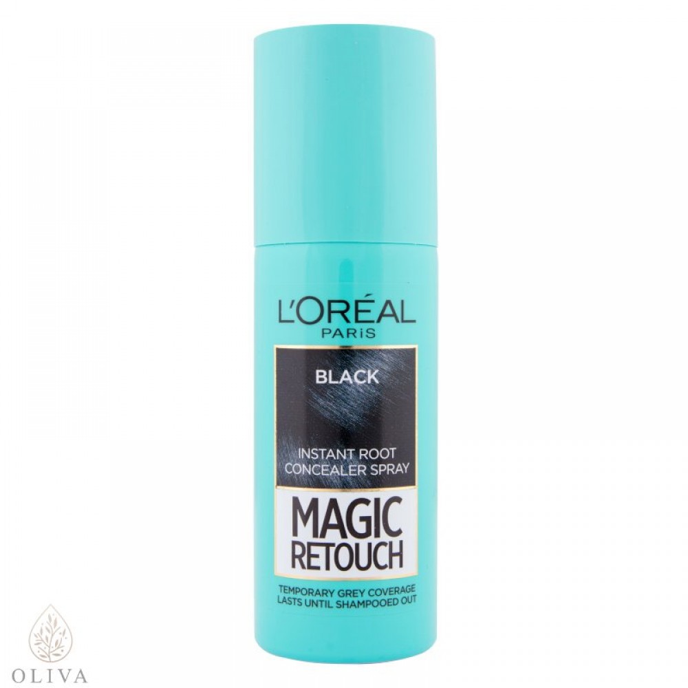 Loreal Paris Magic Retouch Sprej Za Privremeno Prikrivanje Izrastka 1 Black 75Ml