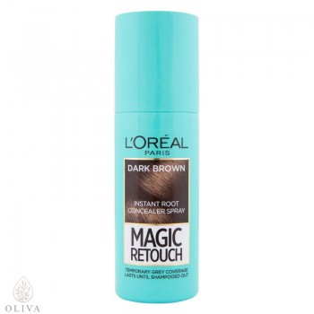 L'OREAL Paris Magic Retouch Sprej za privremeno prikrivanje izrastka 2 Dark Brown 75ml