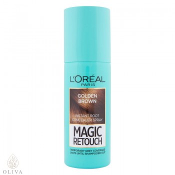 L'OREAL Paris Magic Retouch Sprej za privremeno prikrivanje izrastka 10 Golden Brown 75ml