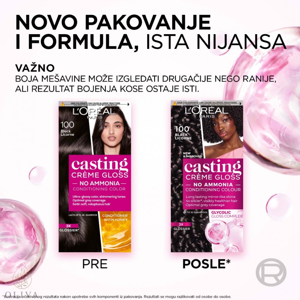 Loreal Paris Casting Creme Gloss Boja Za Kosu 535