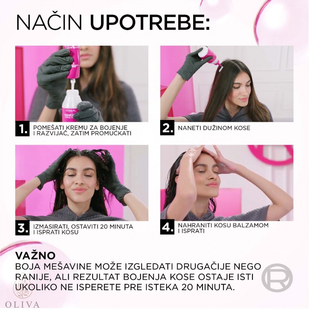 Loreal Paris Casting Creme Gloss Boja Za Kosu 535