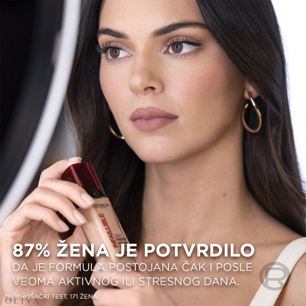 L’oreal Paris Infaillible 24H Fresh Wear Tecni Puder 300 Amber