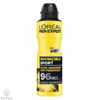 L'OREAL Paris Men Expert Invincible Sport 96h dezodorans u spreju 150 ml