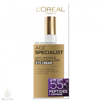L'Oreal Paris Age Specialist 55+ krema protiv bora za predeo oko očiju 15 ml