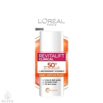 L'Oreal Paris Revitalift Clinical lagani dnevni fluid sa UV zaštitom i vitaminom C 50 ml