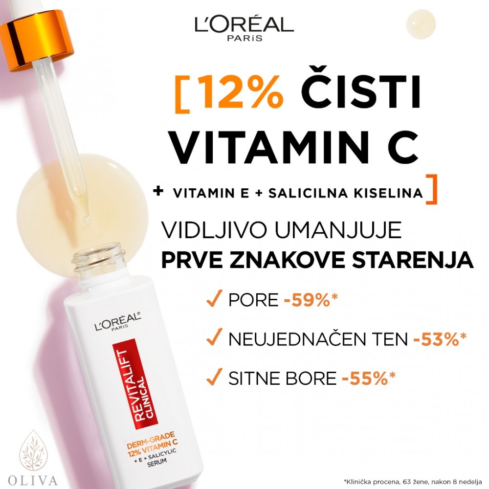L'oreal Paris Revitalift Clinical Serum S 12% Čistog Vitamina C 30 Ml