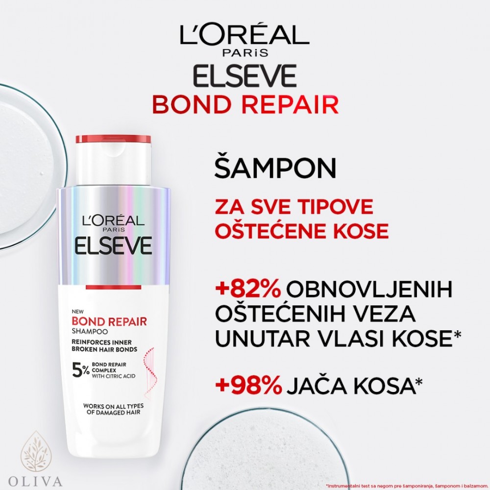 L'oreal Paris Elseve Bond Repair Šampon Za Kosu 200Ml