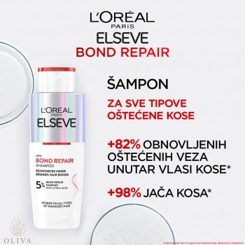 L'OREAL Paris Elseve Bond Repair šampon za kosu 200ml