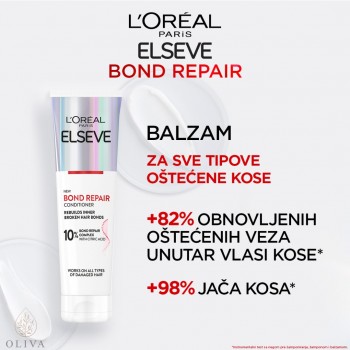 L'OREAL Paris Elseve Bond Repair balzam za kosu 150ml