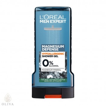 L'Oreal Paris Men Expert Magnesium Defense gel za tu&scaron;iranje 300 ml