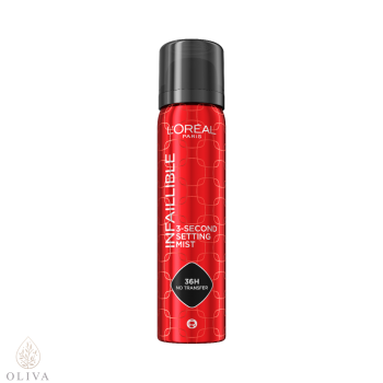 L'Oreal Paris Infaillible 3-second sprej za setovanje šminke 75 ml L'Oreal Paris Infaillible 3-second sprej za setovanje šminke 75 ml