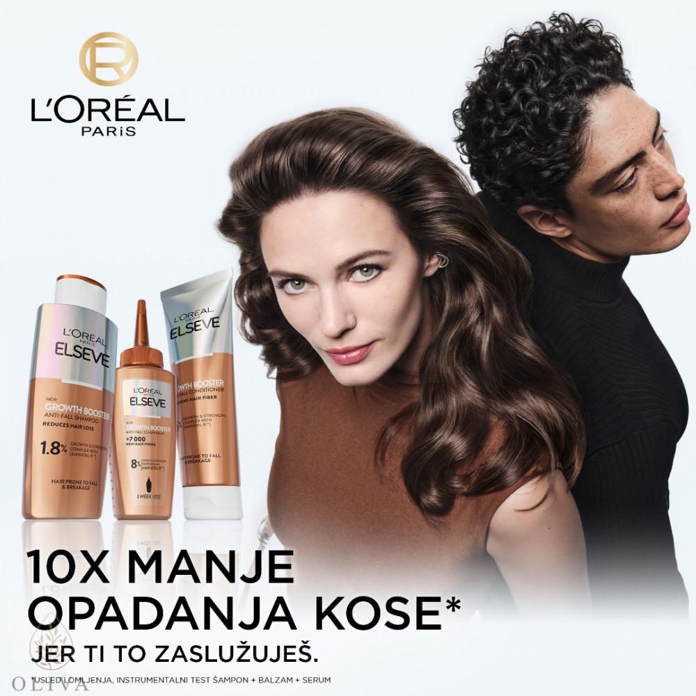 L’oreal Paris Elseve Growth Booster Šampon 200 Ml
