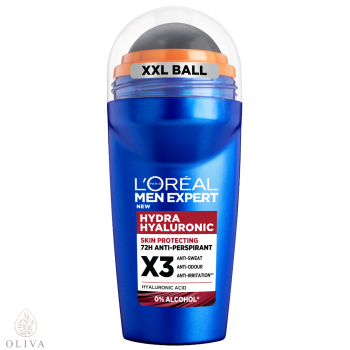 L'Oréal Paris Men Expert Hydra Hyaluronic 72h Anti-Perspirant Roll-On 50 ml