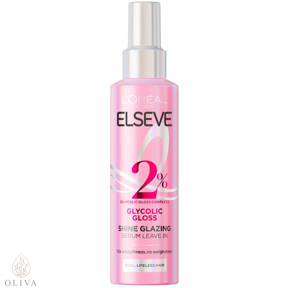 L'oreal Paris Elseve Glycolic Gloss Serum U Spreju Za Beživotnu Kosu Bez Sjaja 150 Ml