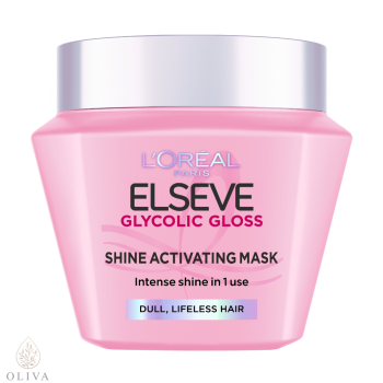 L'Oreal Paris Elseve Glycolic Gloss Maska za beživotnu kosu bez sjaja 300 ml