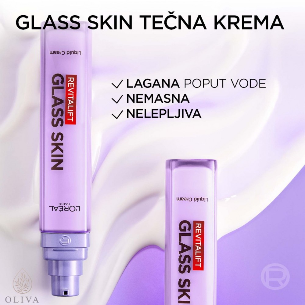 L'oréal Paris Revitalift Filler Glass Skin Tečna Krema