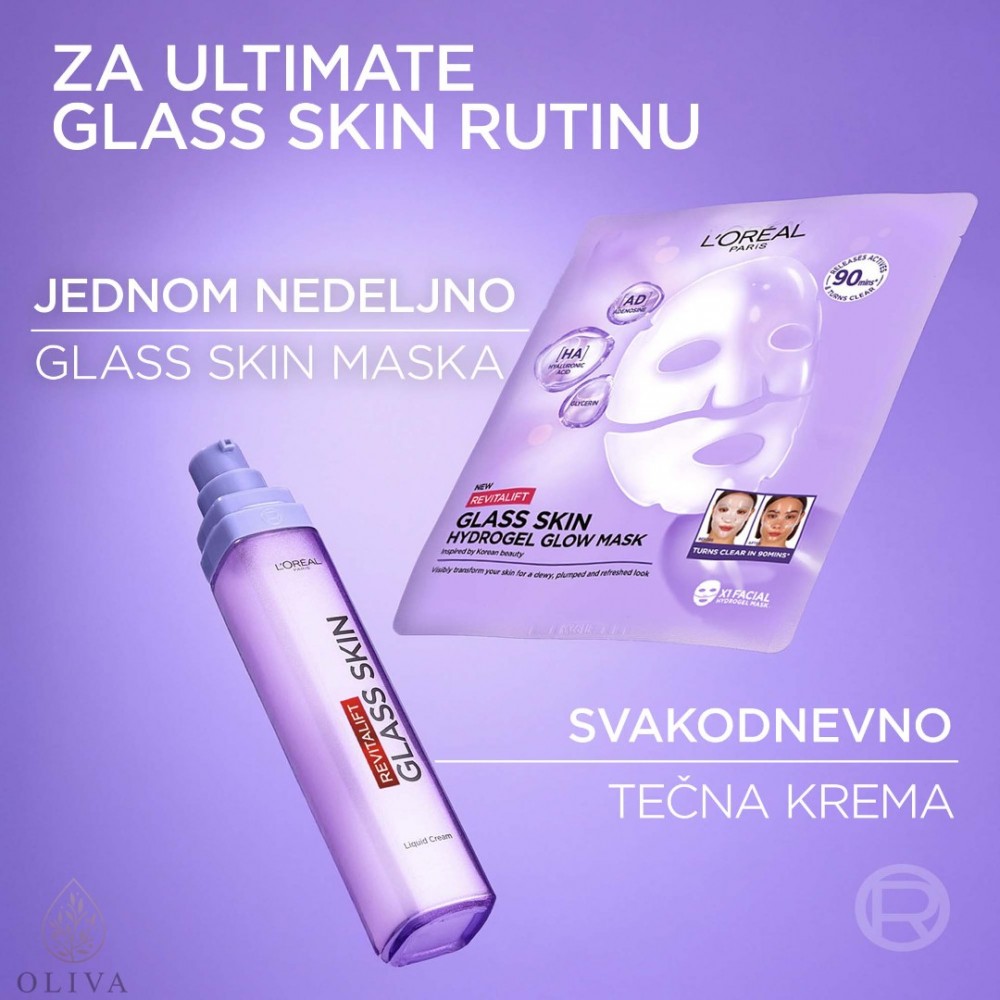 L'oréal Paris Revitalift Filler Glass Skin Tečna Krema