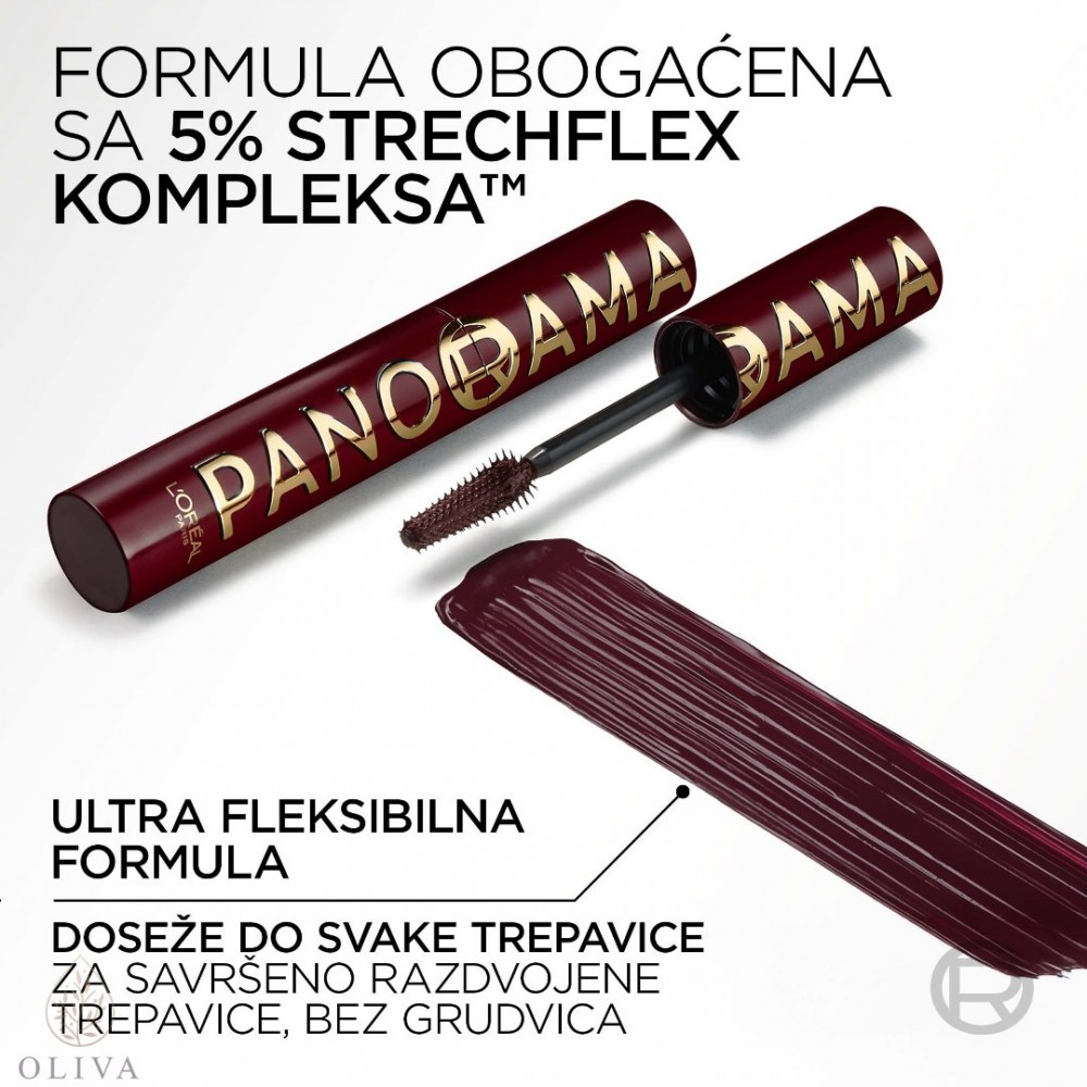 L'oreal Paris Volume Million Lashes Panorama Chromatic Bordeaux Maskara