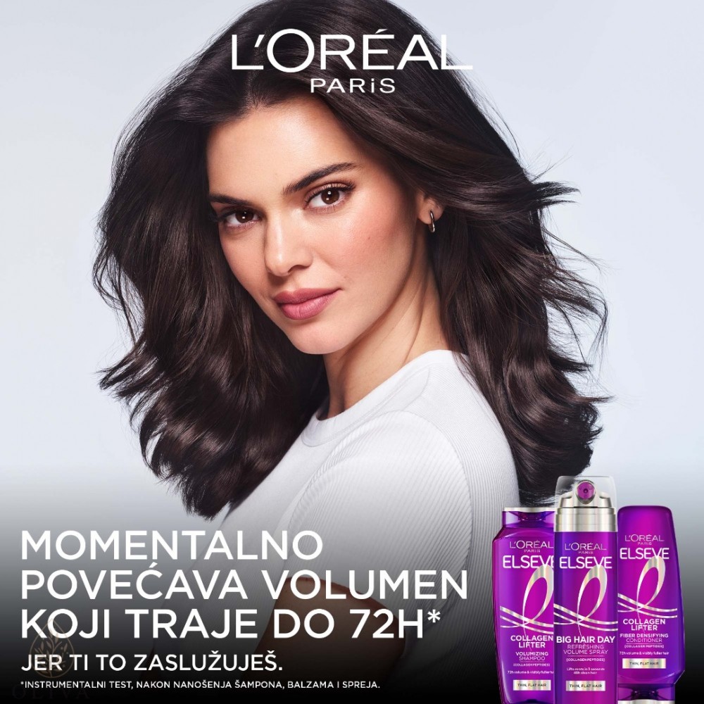 L'oreal Paris Elseve Collagen Lifter Volumizing Šampon Za Kosu 400 Ml