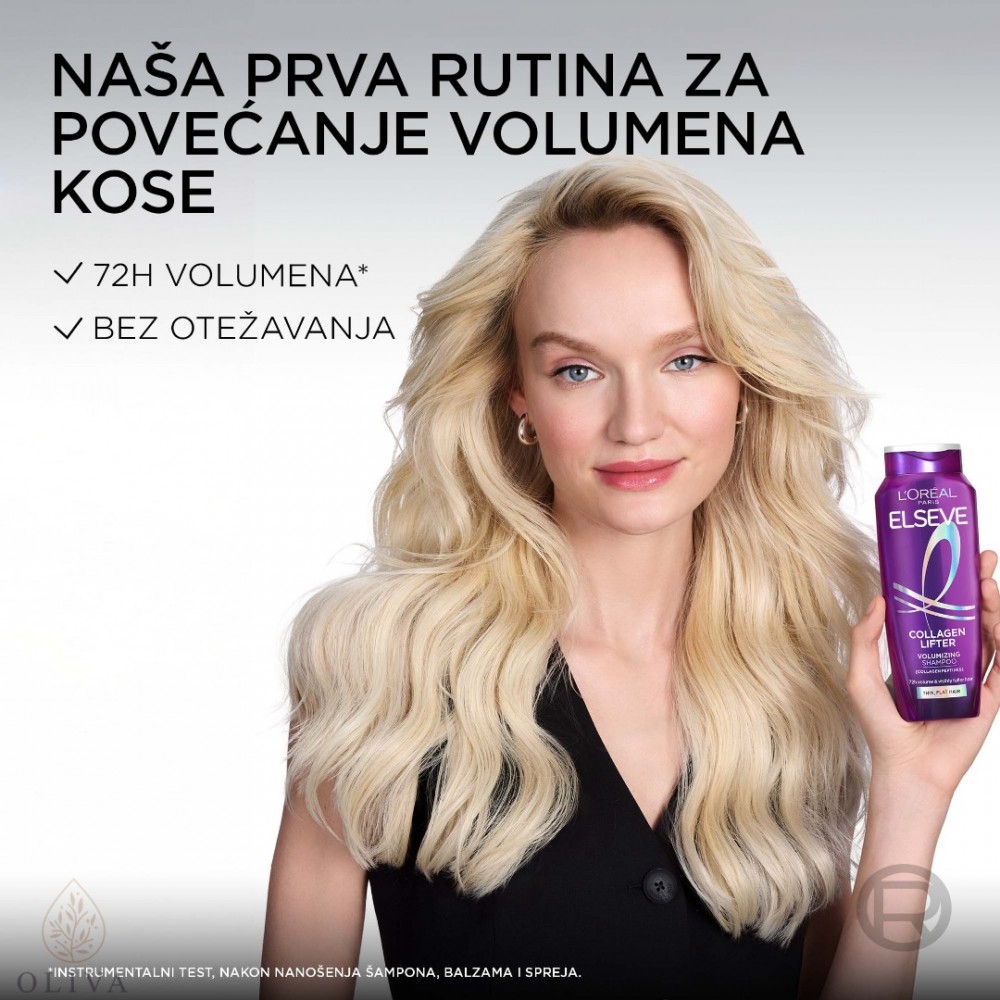 L'oreal Paris Elseve Collagen Lifter Volumizing Šampon Za Kosu 400 Ml
