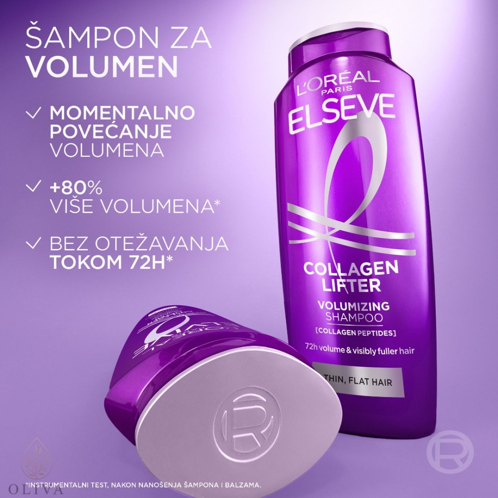 L'oreal Paris Elseve Collagen Lifter Volumizing Šampon Za Kosu 400 Ml