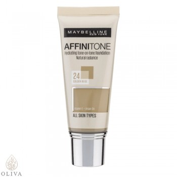 MAYBELLINE New York Affinitone Tečni puder 24 Golden Beige