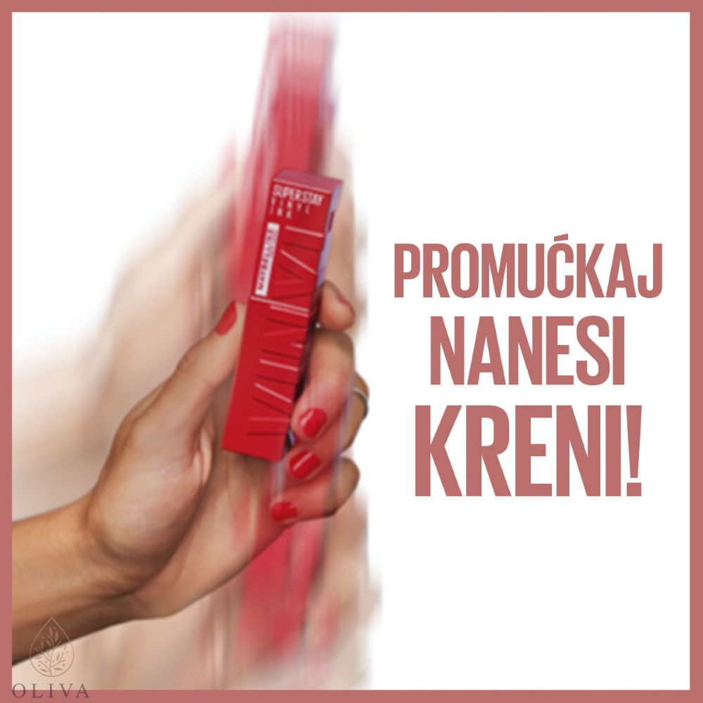 Maybelline New York Superstay Vinyl Ink Ruž Za Usne 100 Charmed​