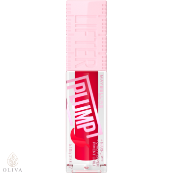 Maybelline New York Lifter Plump sjaj za usne 004 Red Flag