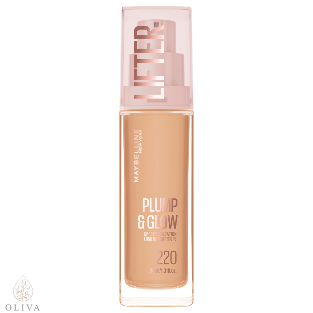 Maybelline New York Lifter Plump & Glow Tečni Puder 220