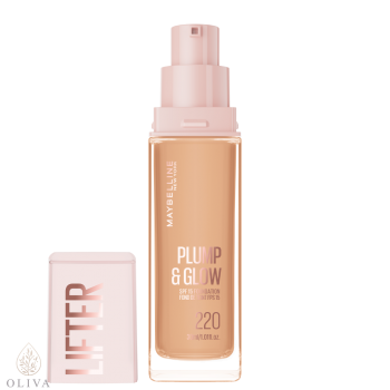 Maybelline New York Lifter Plump & Glow tečni puder 220
