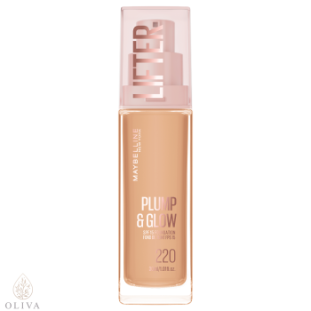 Maybelline New York Lifter Plump & Glow tečni puder 220