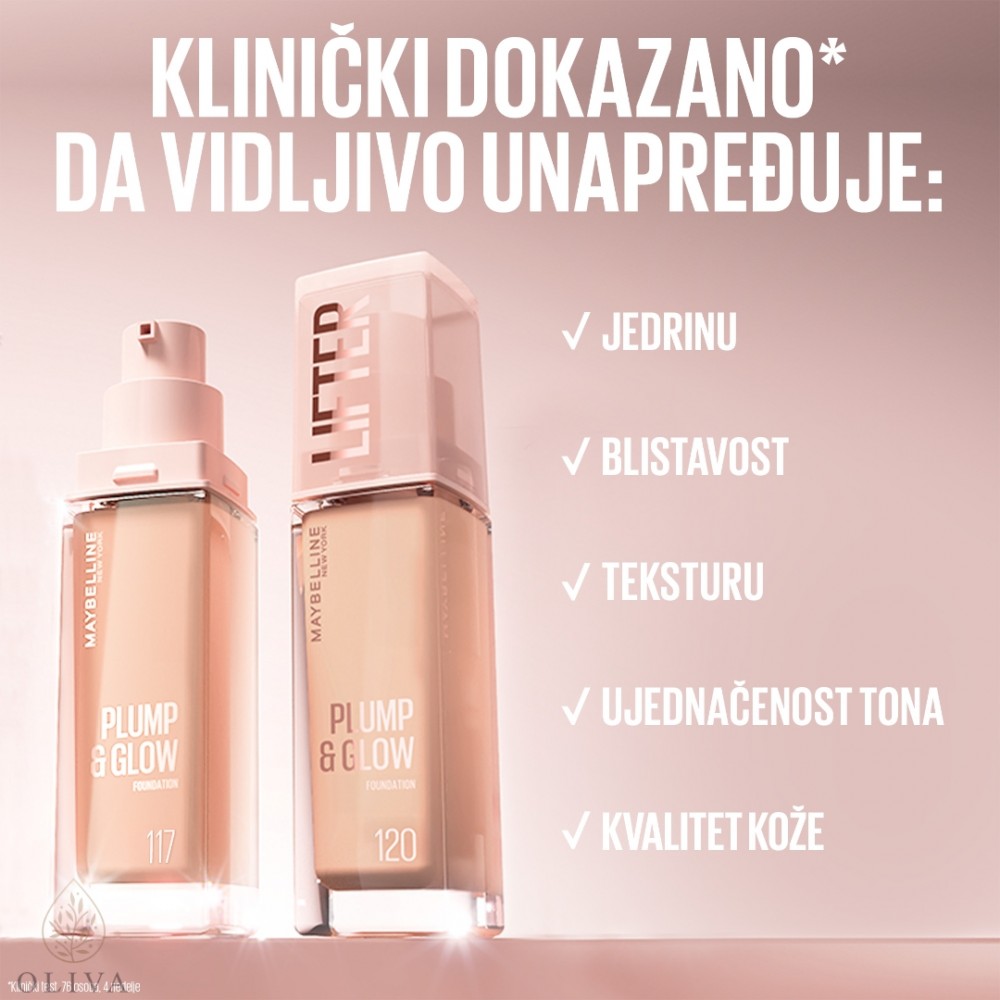 Maybelline New York  Lifter Plump & Glow Tečni Puder 112