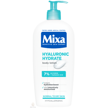 Mixa Hyaluronic intenzivno hidratantni losion za telo za normalnu do suvu kožu 400ml