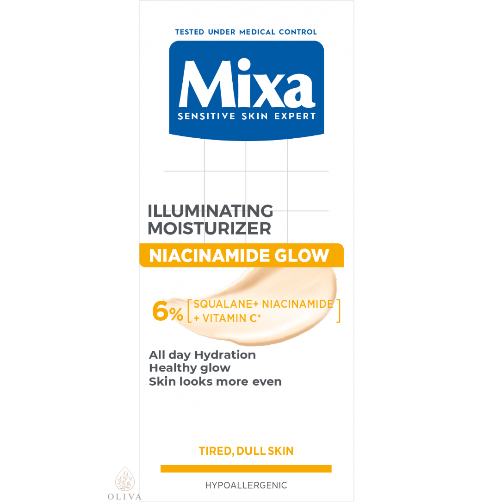 Mixa Niacinamide Glow Hidratantna Krema 50 Ml