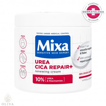 Mixa Urea Cica Repair Obnavljajuća krema za suvu kožu 400 ml