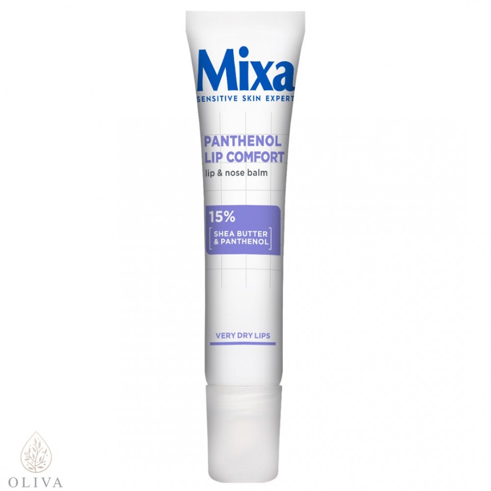Mixa Panthenol Lip Comfort Balzam Za Negu Usana I Područja Oko Nosa 10 Ml